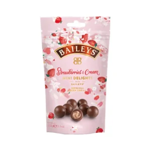 Baileys chocolade mini delights aardbei & crème 102g