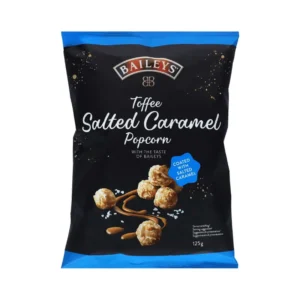 Baileys toffee gezouten caramel popcorn 125g