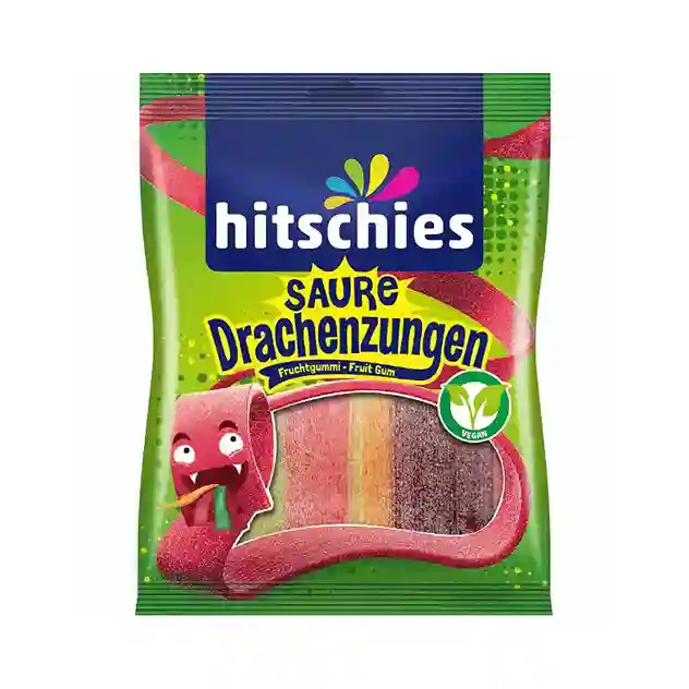 Hitschies Zure Drakentongen 125g