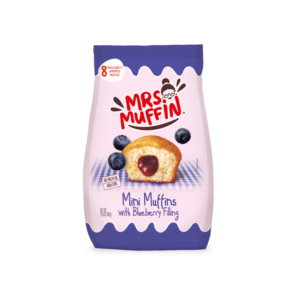 Mrs. Muffin met bosbessenvulling 200g