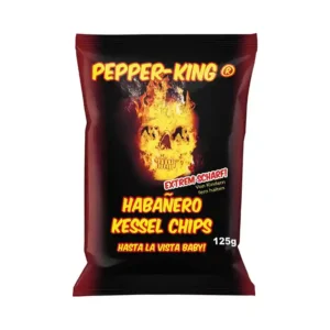 Pepper king habañero kessel chips 125g
