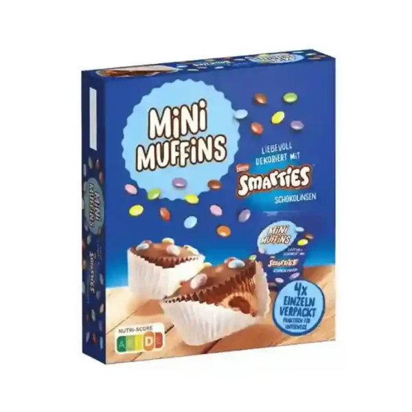 Smarties Mini Muffins 4x30g - Grumpy&amp;#39;s company