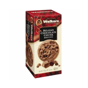 Walkers Belgian Chocolate Chunk Biscuits 150g