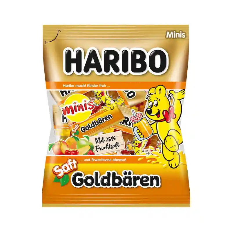 Haribo sap goudberen mini's 14st 220g