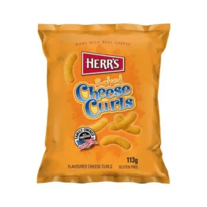 Herr's baked cheese curls 113g