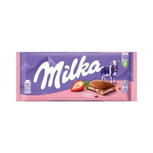 Milka Aardbeichocolade 100g