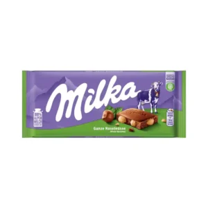 Milka hele hazelnoten 100g
