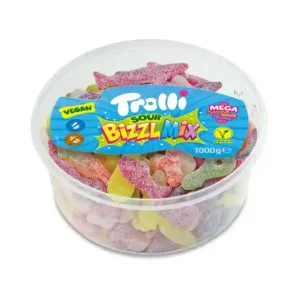 Trolli bizzl mix zuur veggie 1kg