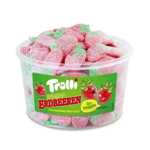 Trolli zure aardbeien 150st