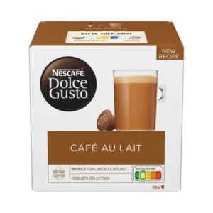 Dolce gusto cafe au lait 16 capsules