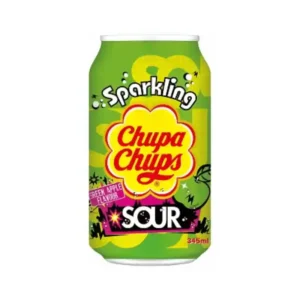Chupa Chups Sparkling Sour Apple 12x345ml