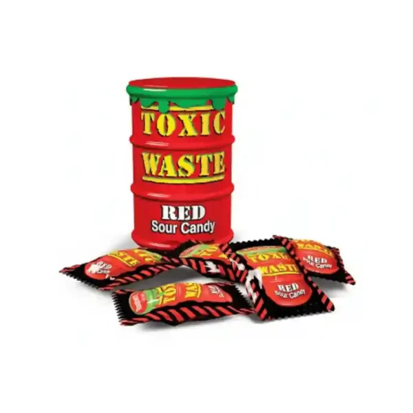 Toxic waste sour candy red 42g