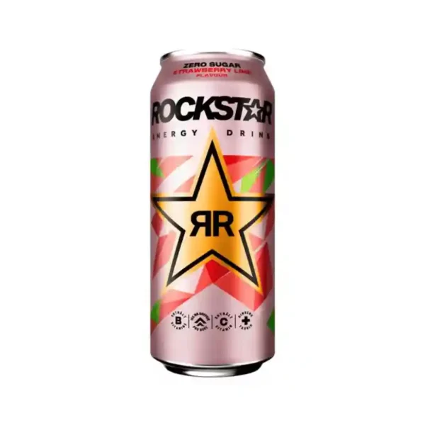 Rockstar Energydrink Strawberry-Lime Zero 500ml