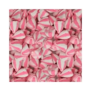 Mellow Mellow Spekballetjes Gestreept Roze Wit 1kg