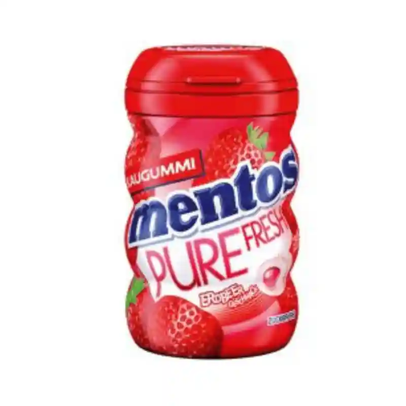 Mentos Pure Verse Kauwgom Aardbei Suikervrij 70g