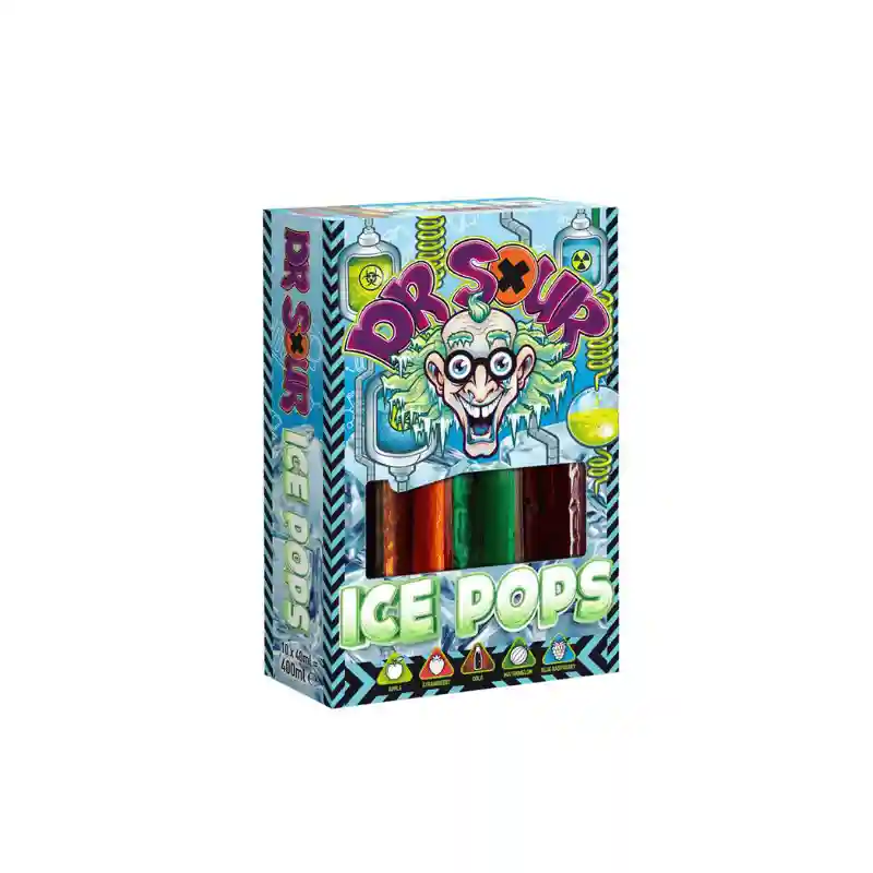Dr. Sour Ice Pops 10 st
