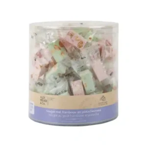 Framboos-Pistache Nougat 700 g