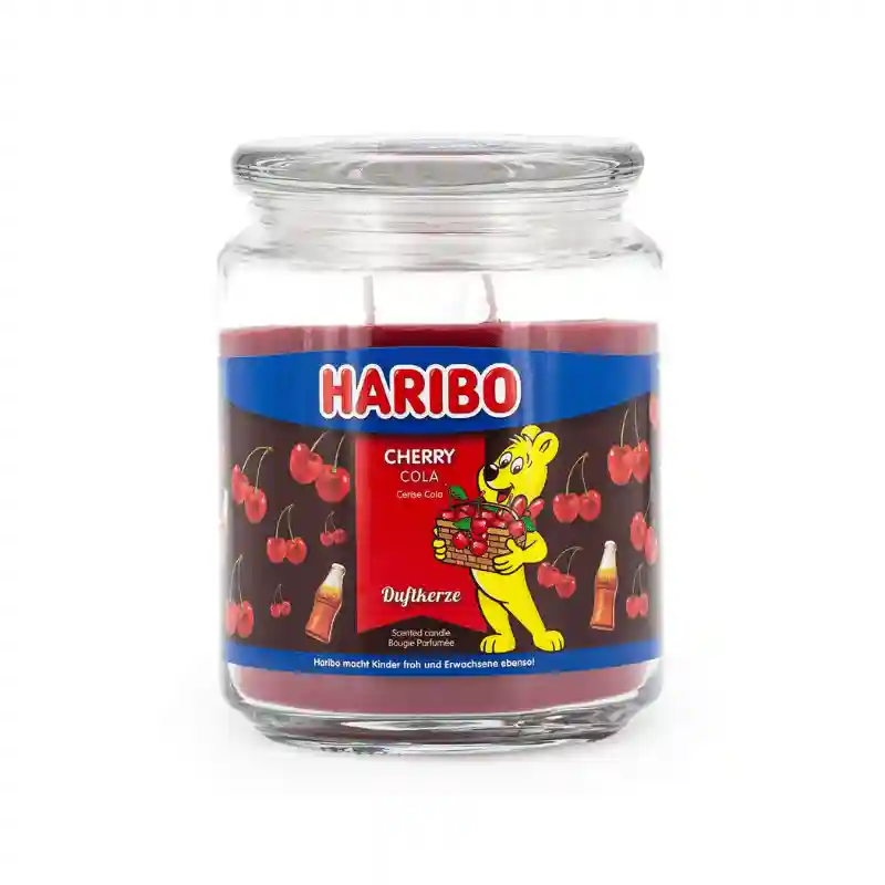 Haribo Geurkaars Cherry Cola 510g