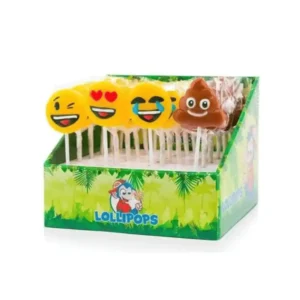 Mini lolly's emoticons 24x17g