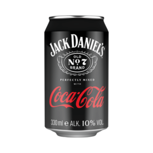Jack daniel's & Coca Cola 10% 330 ml