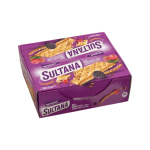 Sultana Fruitbiscuit Bosvruchten 3-Pack 24x43g