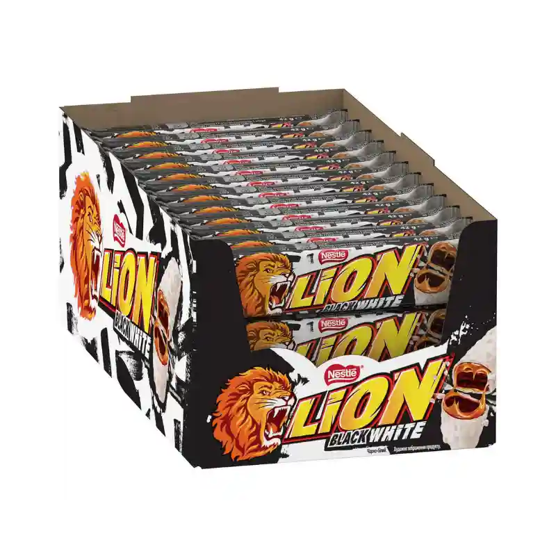Lion Black & White 24 x 42g